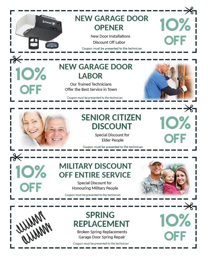 Garage Door And Opener St Clair Shores, MI 586-612-4673 - coupons